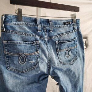 Lucky Brand by Gene Montesano Stockton Lola Boot Jeans. Size 8- shipping incl